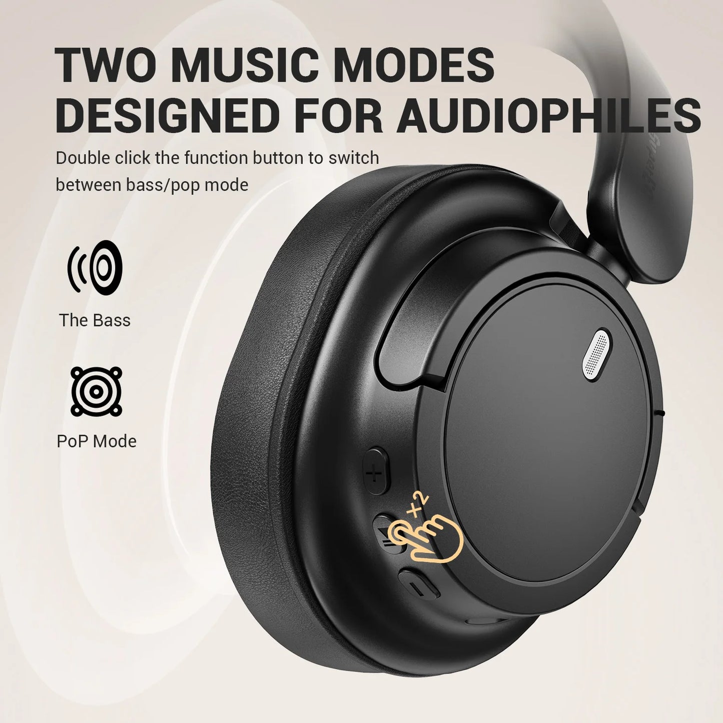 Oneodio SuperEQ V16 Wireless Headphones