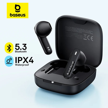 Baseus Bowie E16 True Wireless Earphones Bluetooth 5.3 Earbuds IPX4 Waterproof - tephonech